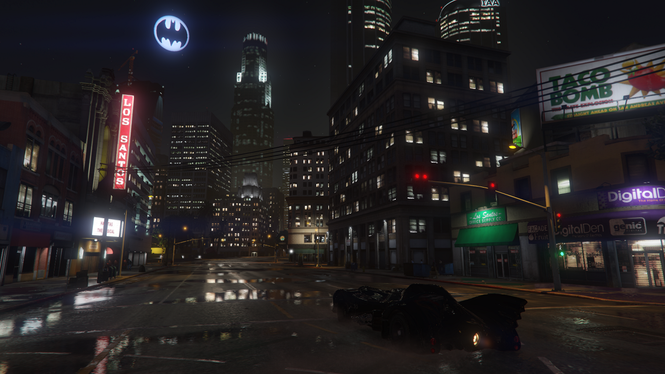 Bat Signal Moons - GTA5-Mods.com