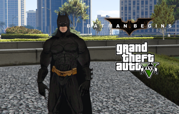 Batman Begins [AddOn Ped]  GTA5Mods.com