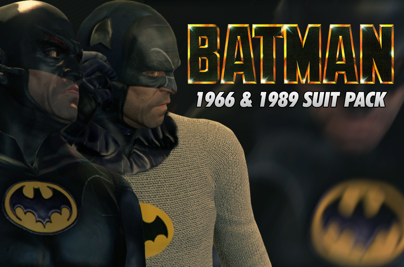 Batman Movies & TV Suit Pack. 
