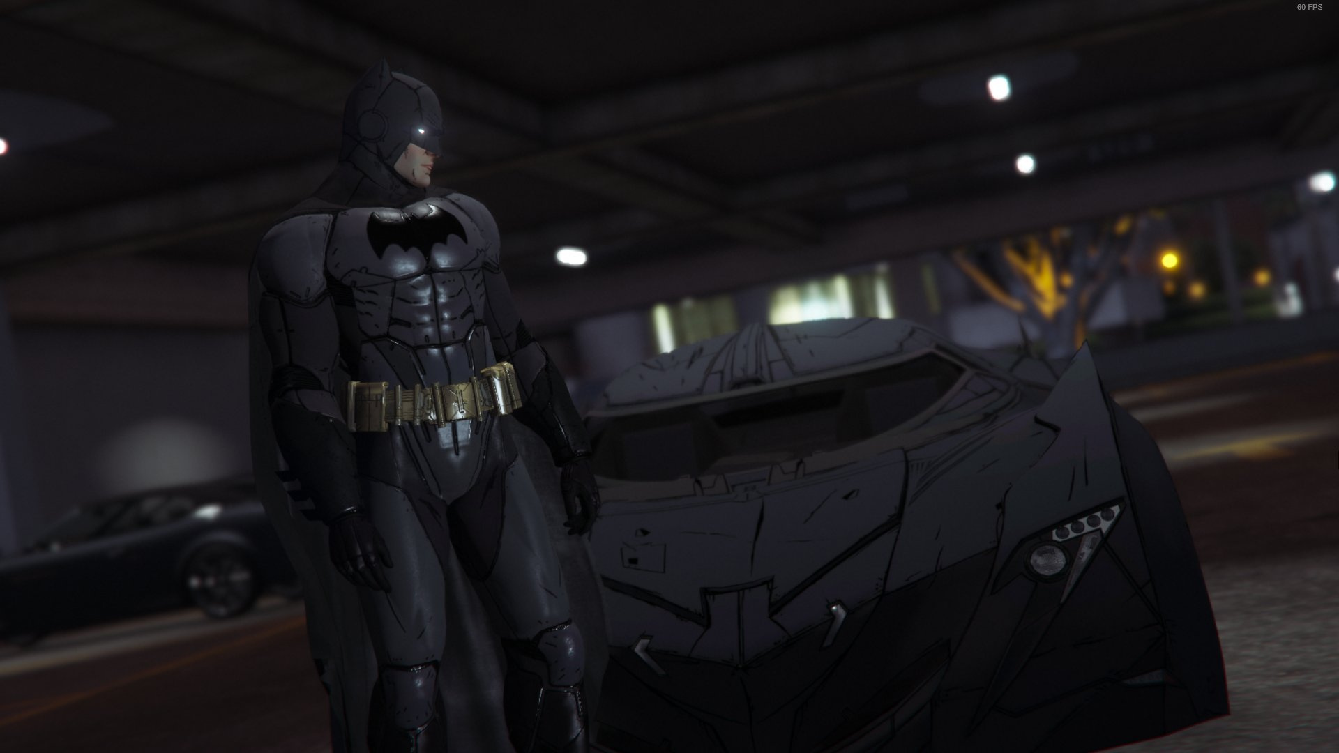 Batman:The Telltale Series Batmobile. 