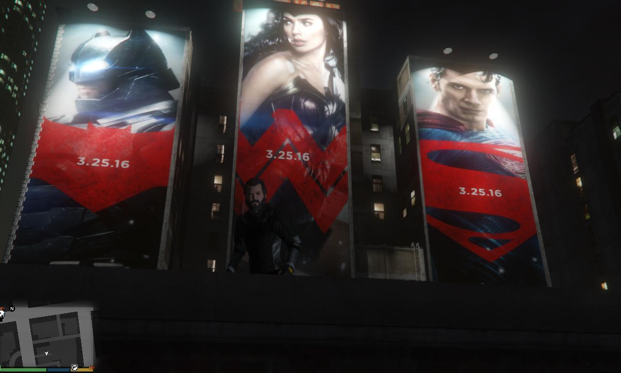 Batman v Superman Billboards 