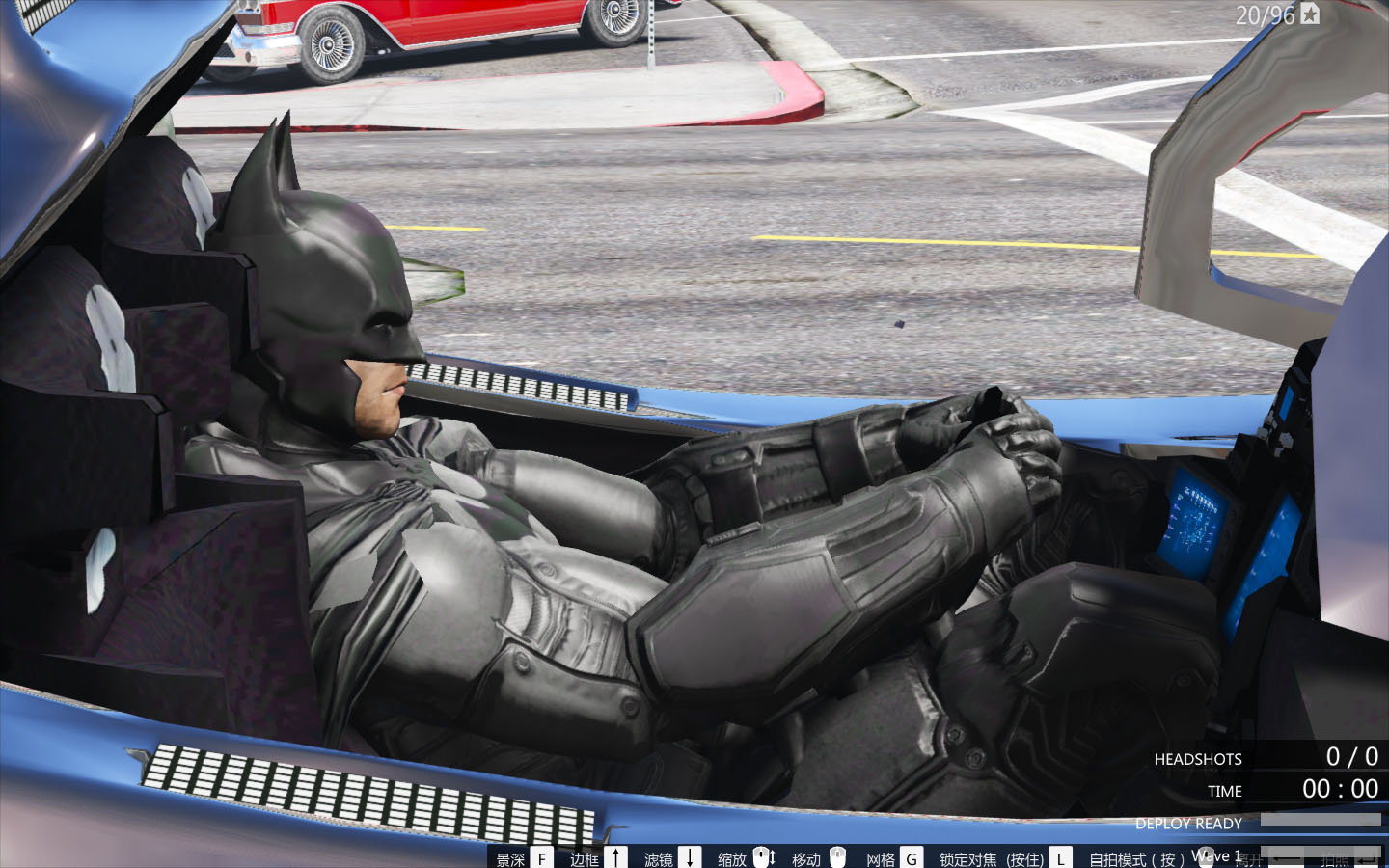 Holy mod-aroni Batman, you're in GTA5!