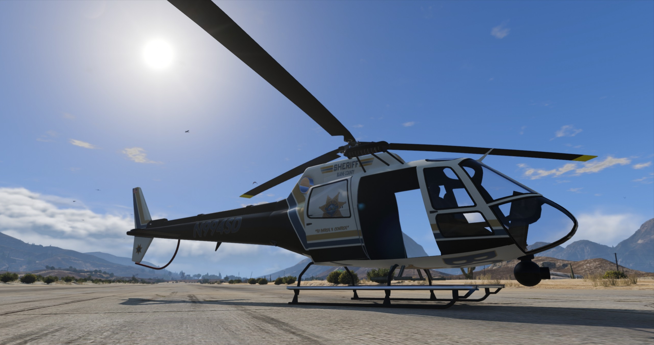 bcso helicopter retexture 