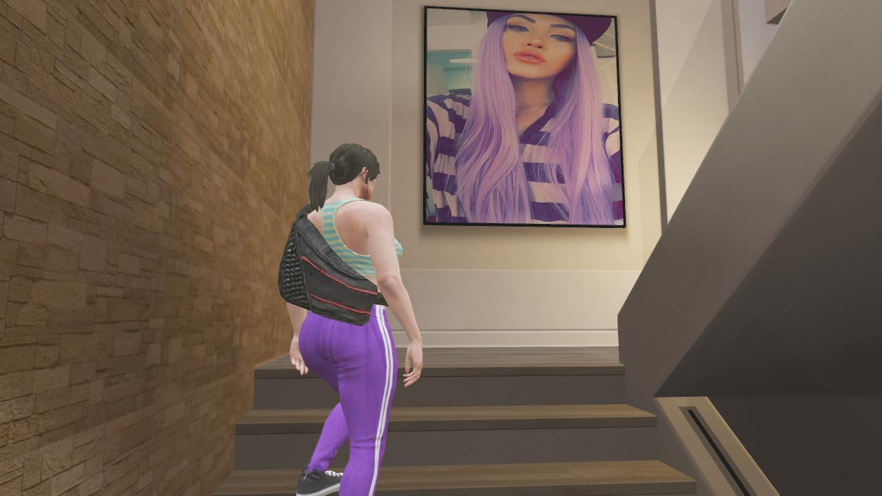 5 update v download gta House Posters/Paintings/Photos Beautiful for Franklin's