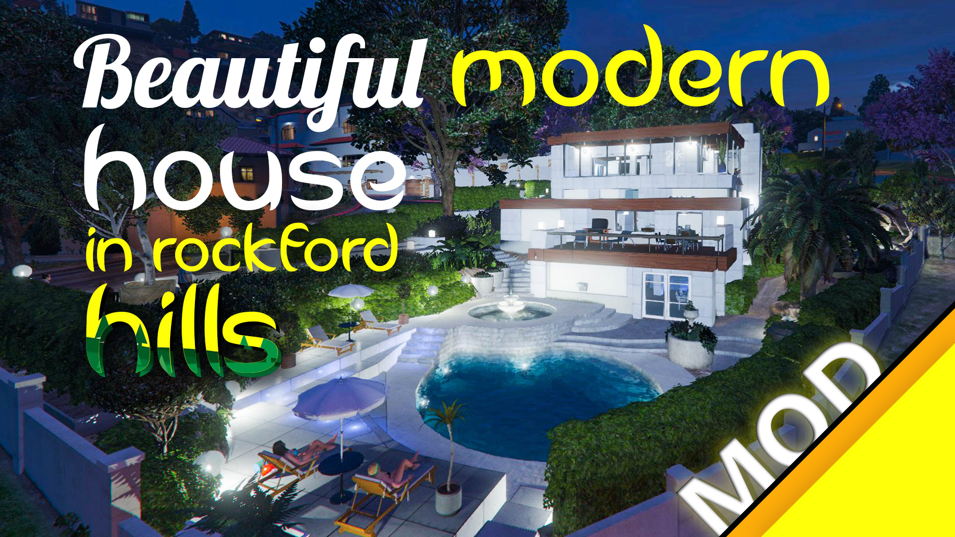 Beautiful Modern House in Rockford Hills - GTA5-Mods.com