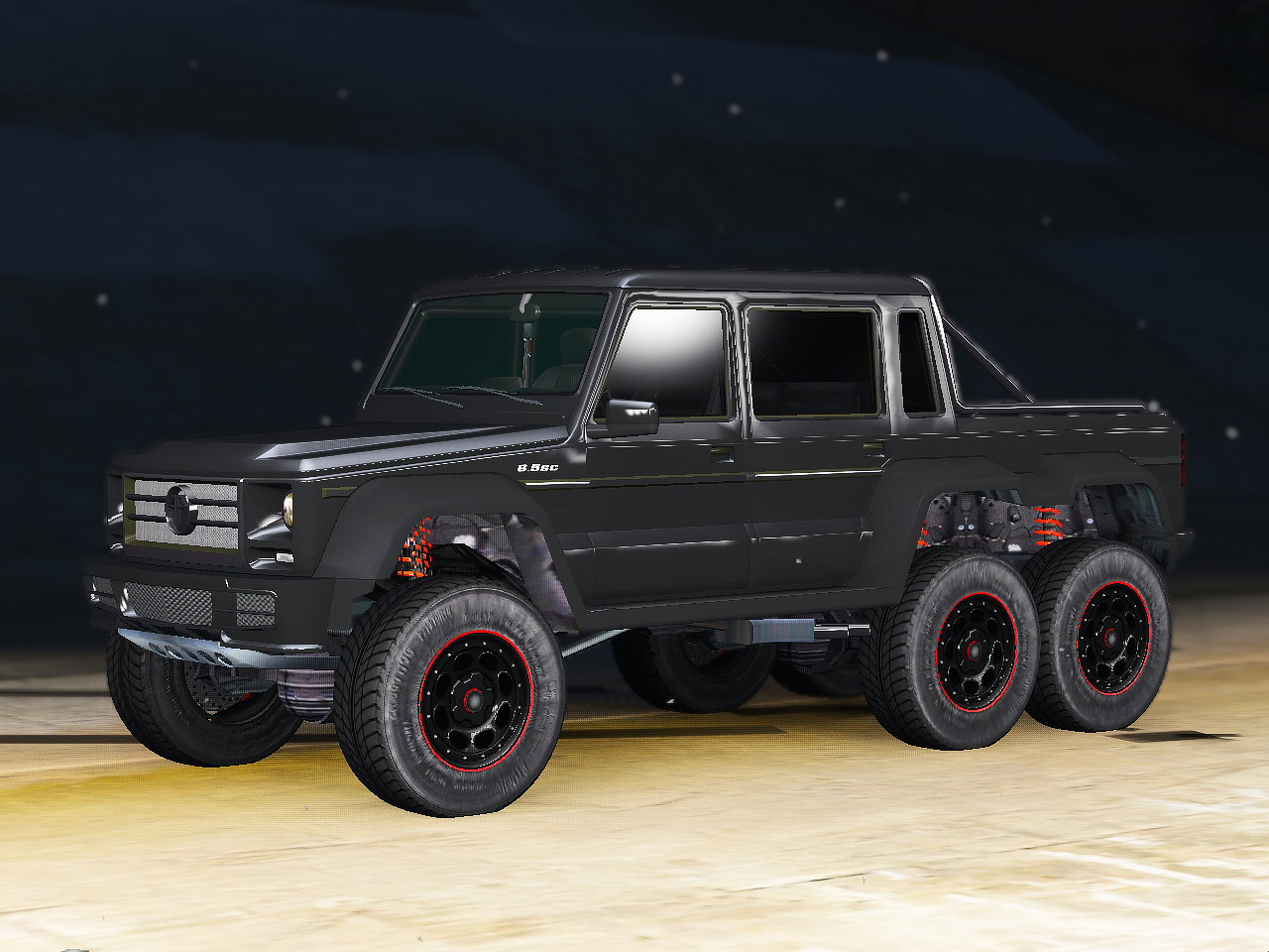 Benefactor dubsta 6x6 gta 5 замена фото 4