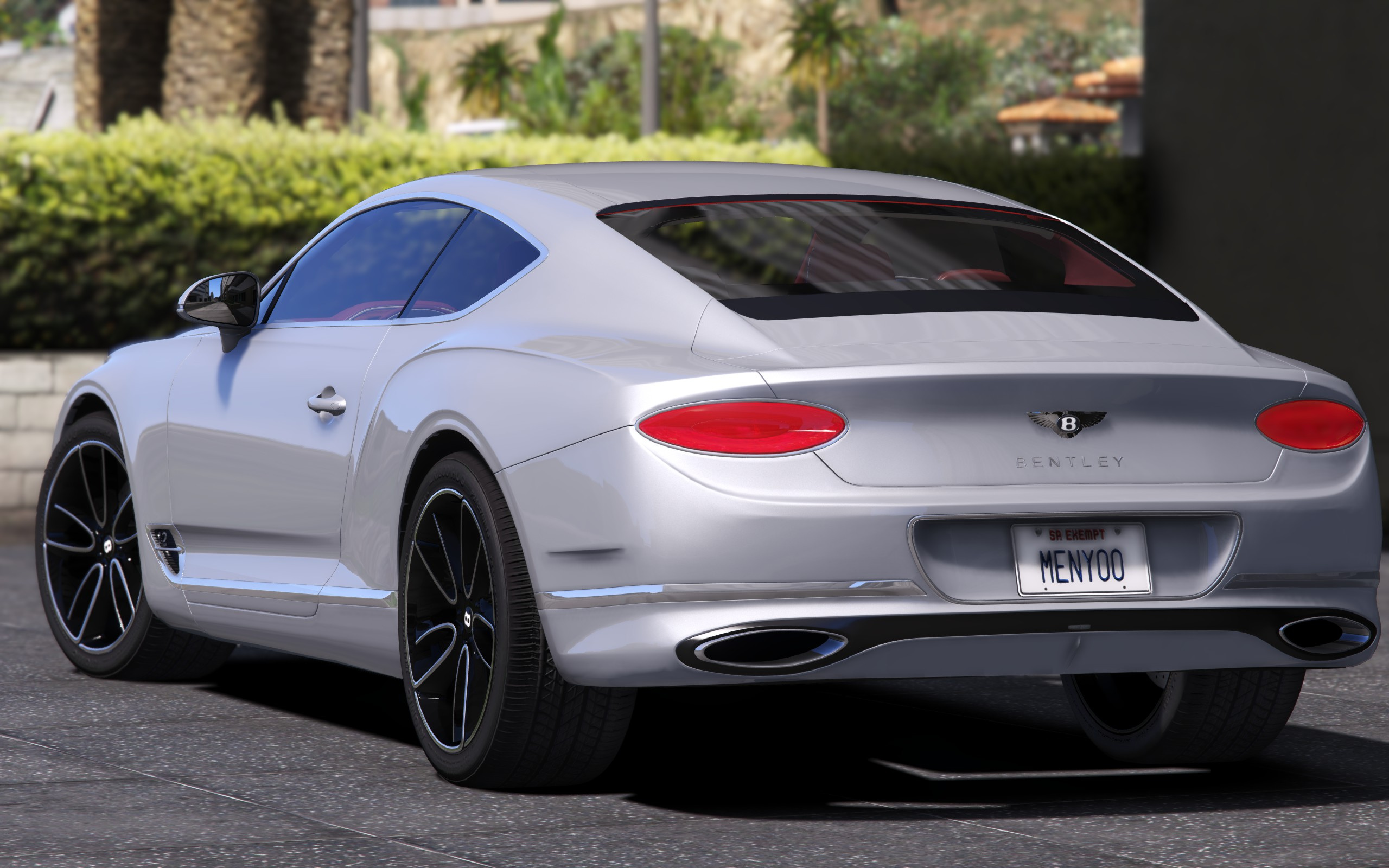 Bentley Continental Gt 2018 Back