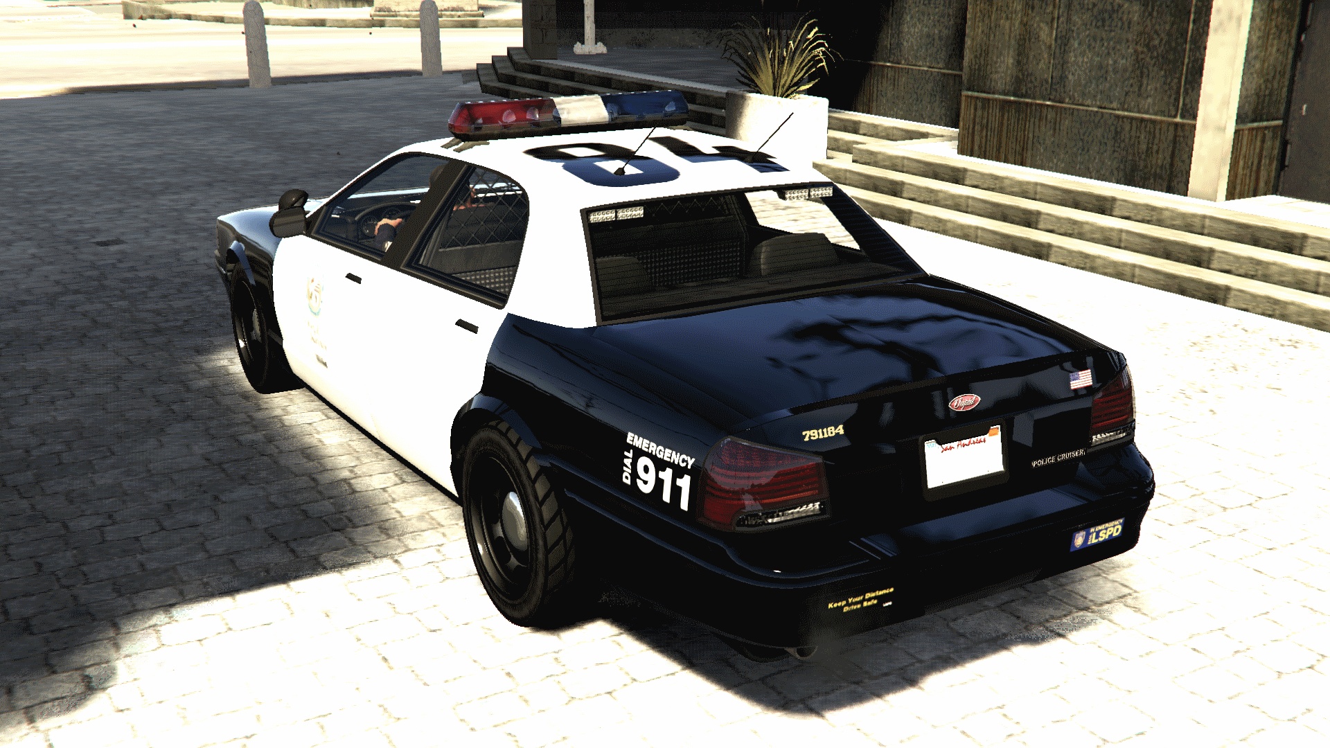 Police cruiser gta 5 замена