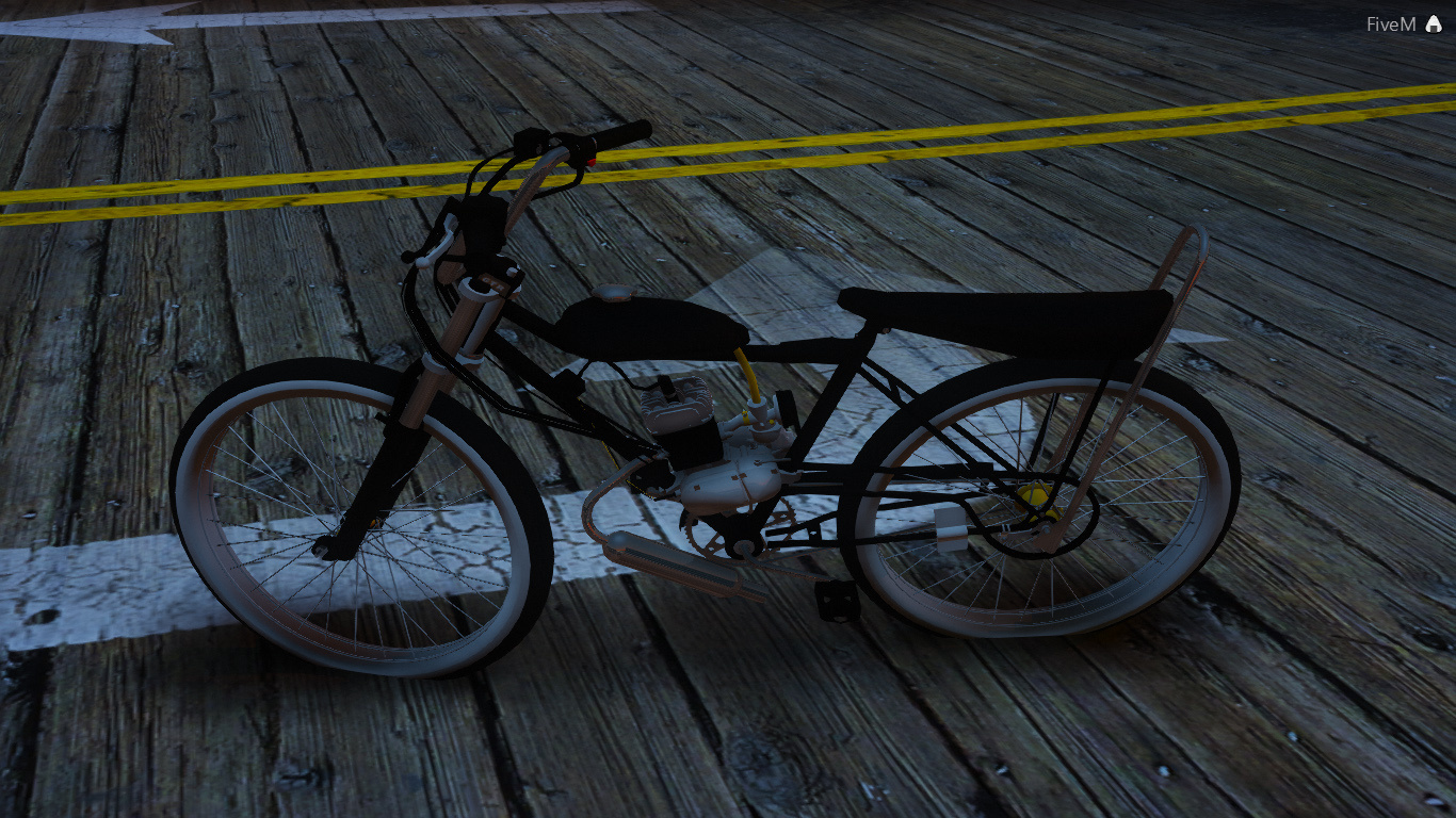 Bike Motorizada FiveM [ADD-ON] 