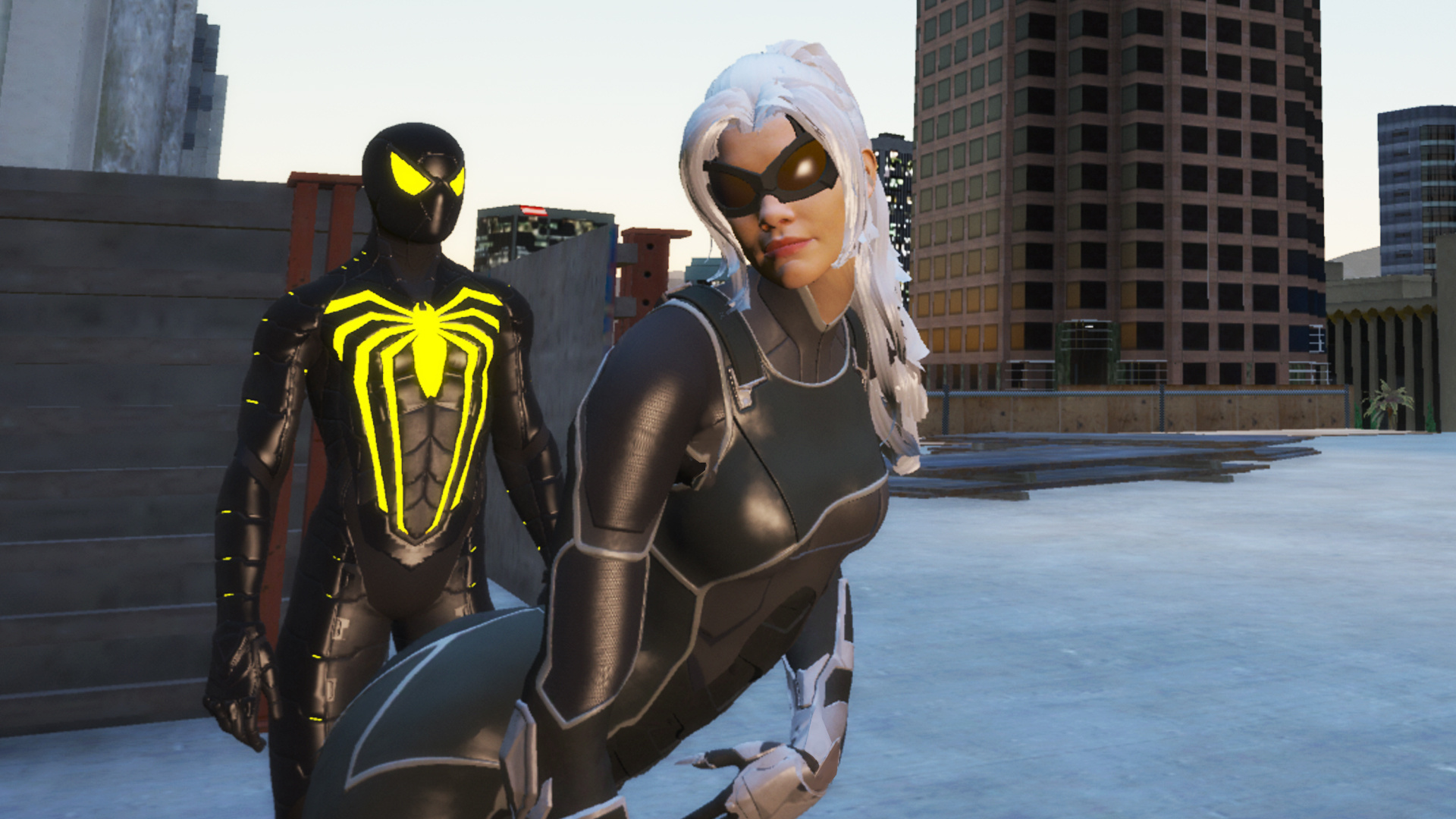 Black Cat Spider Man The City That Never Sleeps Gta5 Mods Com