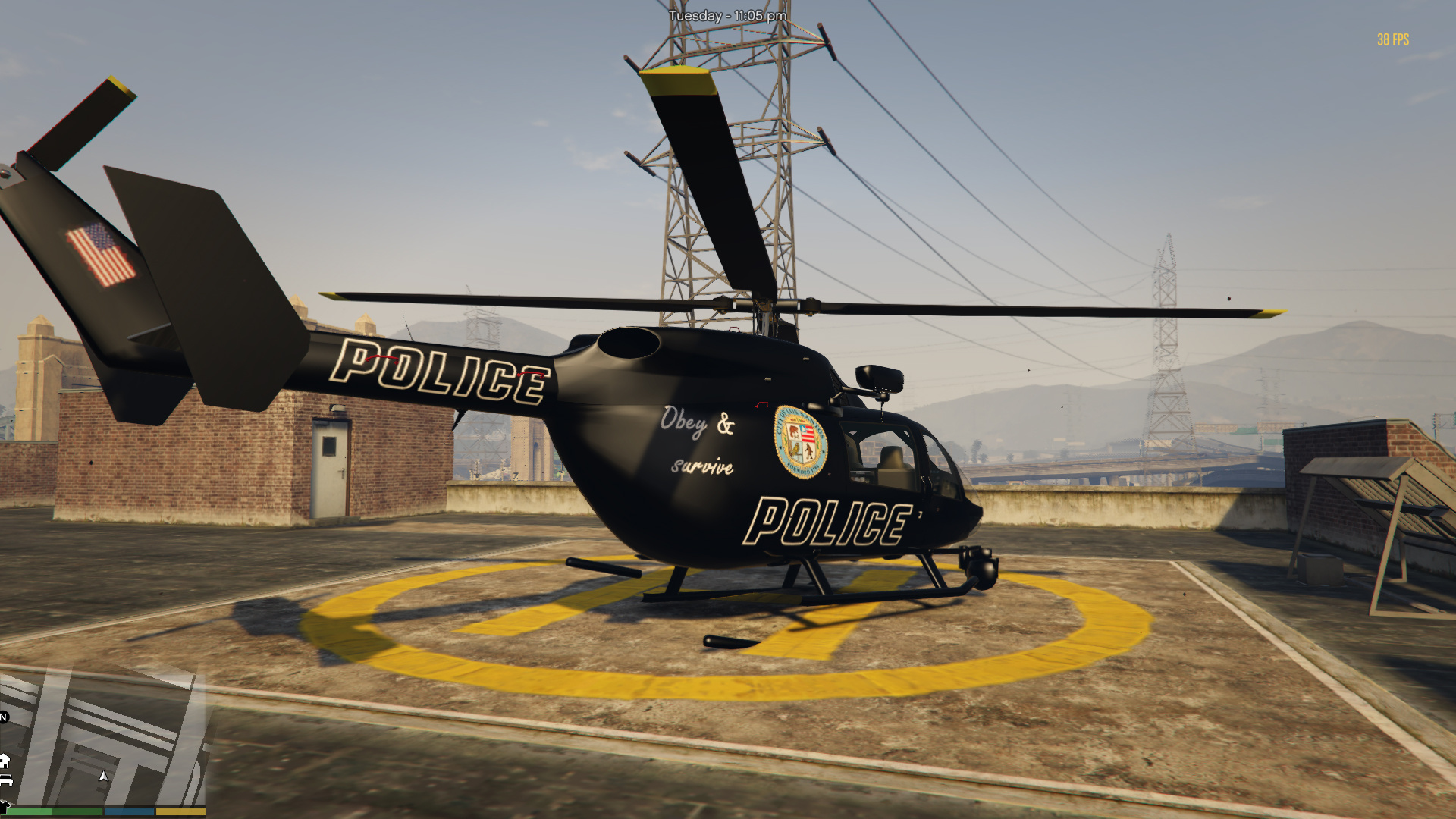 Black LSPD Eurocopter EC145 - GTA5-Mods.com