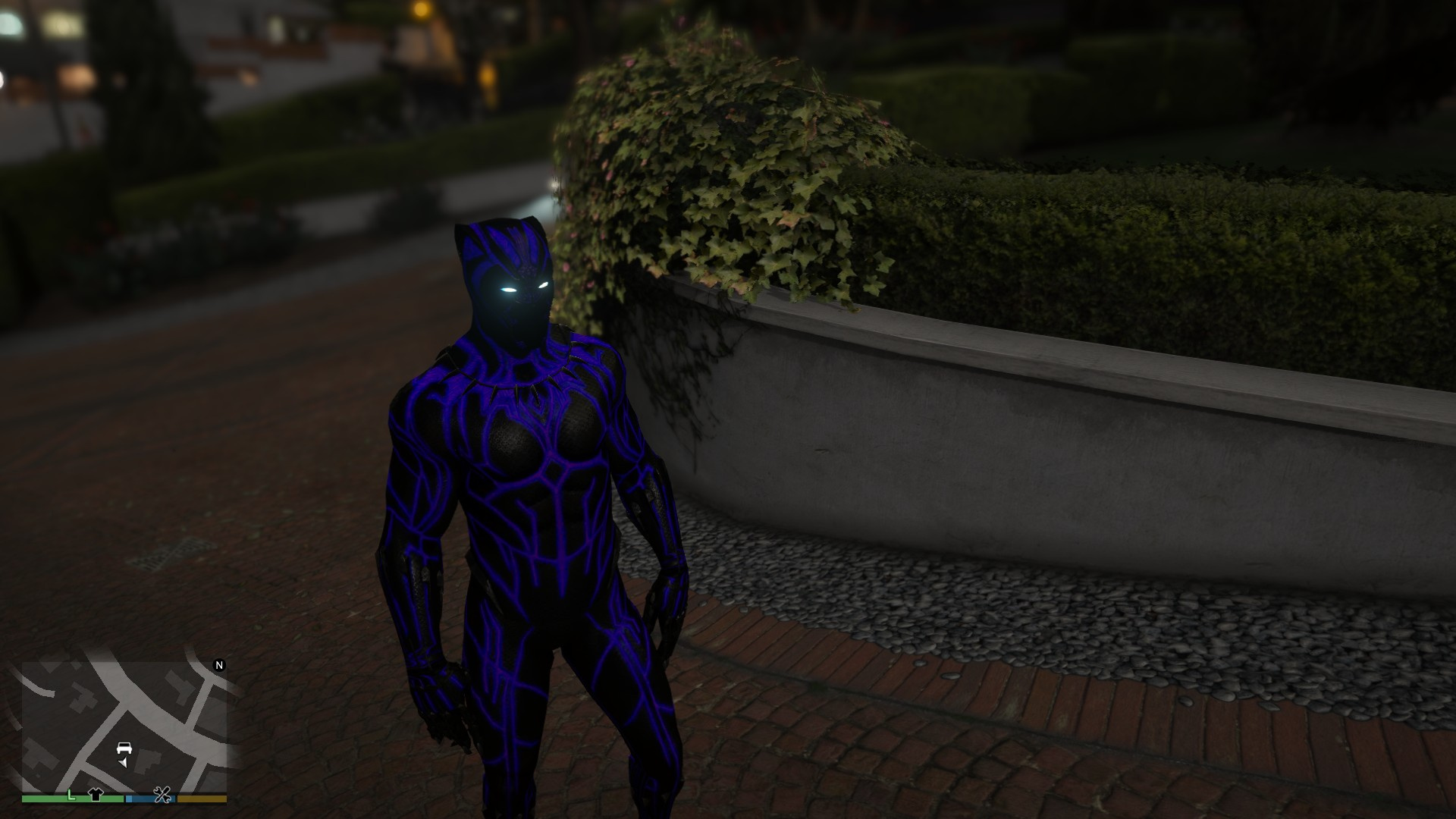 BLACK PANTHER FROM BLACK PANTHER MOVIE[Add-On / Replace 