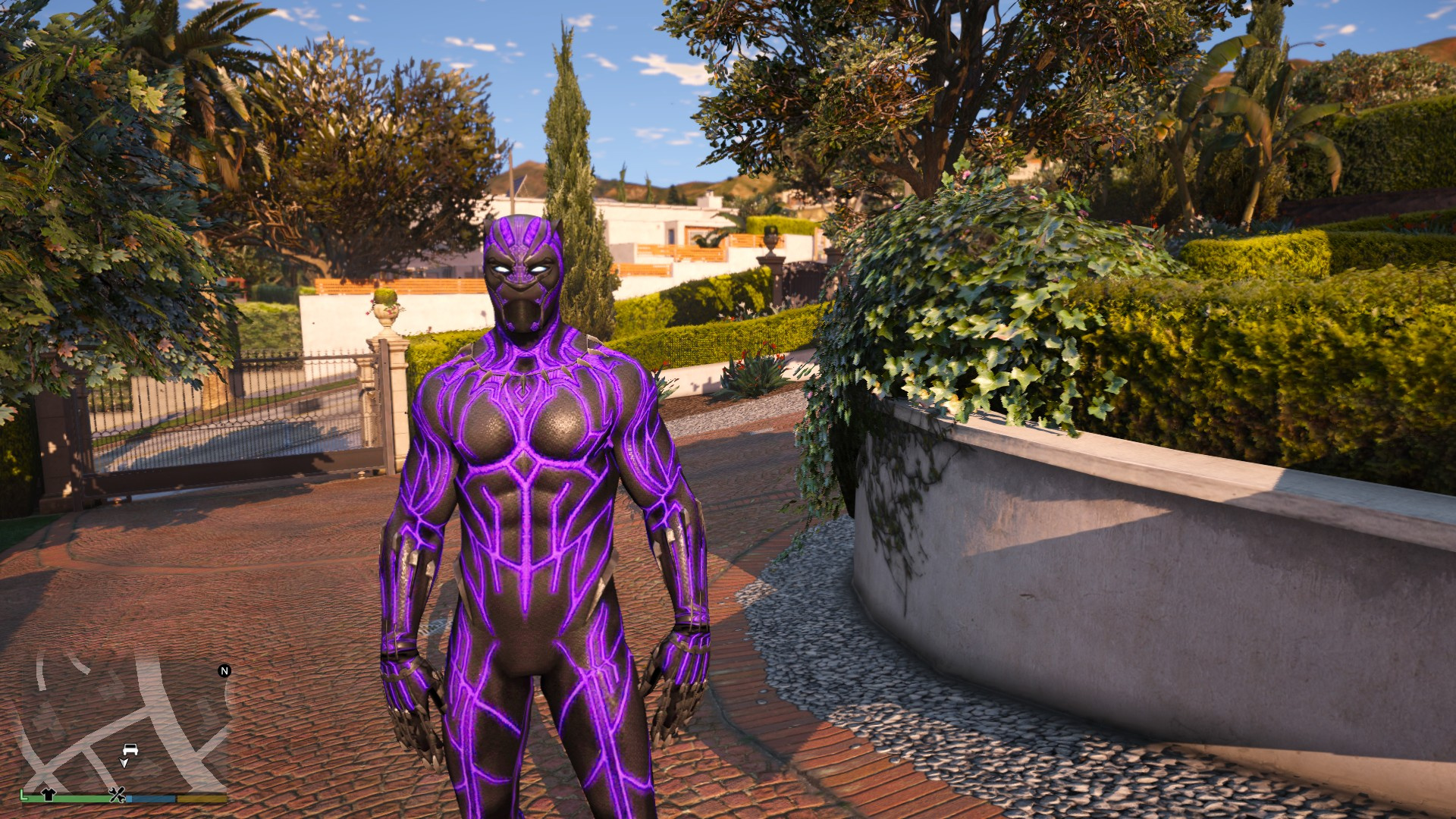 BLACK PANTHER FROM BLACK PANTHER MOVIE[Add-On / Replace 