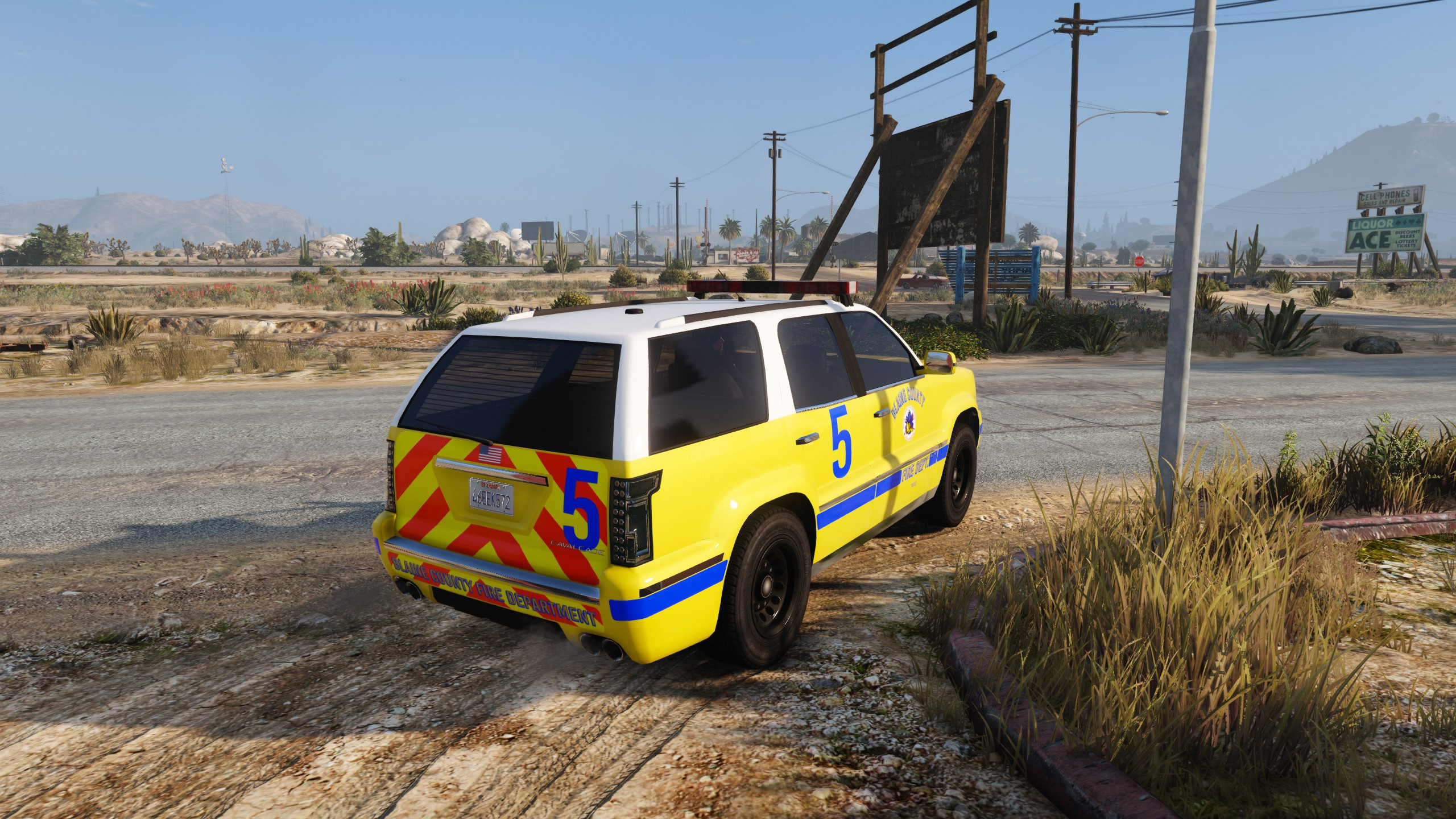 [ADDON] Blaine County Fire Department Command Cars - GTA5-Mods.com