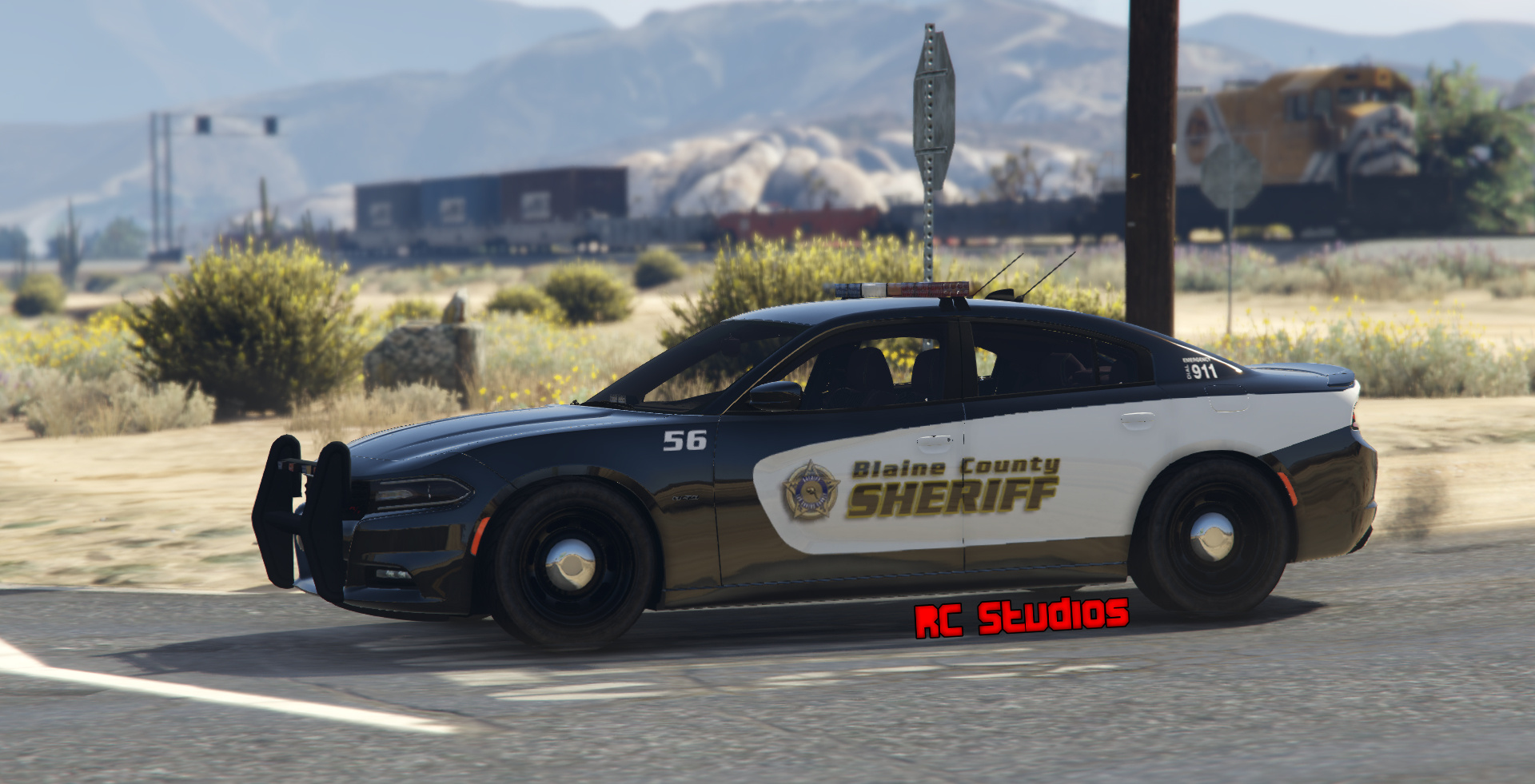 Dodge charger sheriff gta 5 фото 6