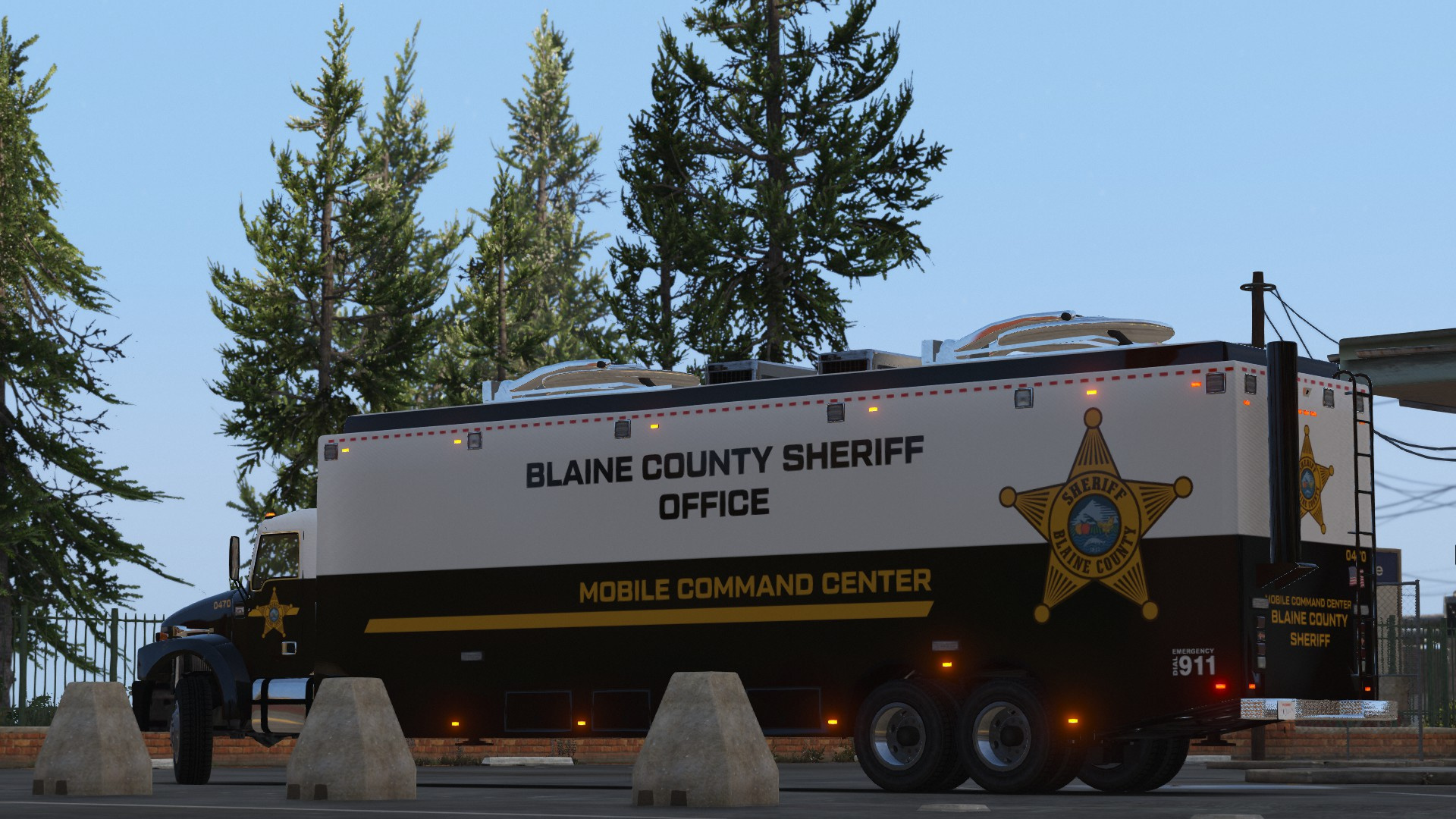 Blaine county sheriff office pack gta 5 фото 71