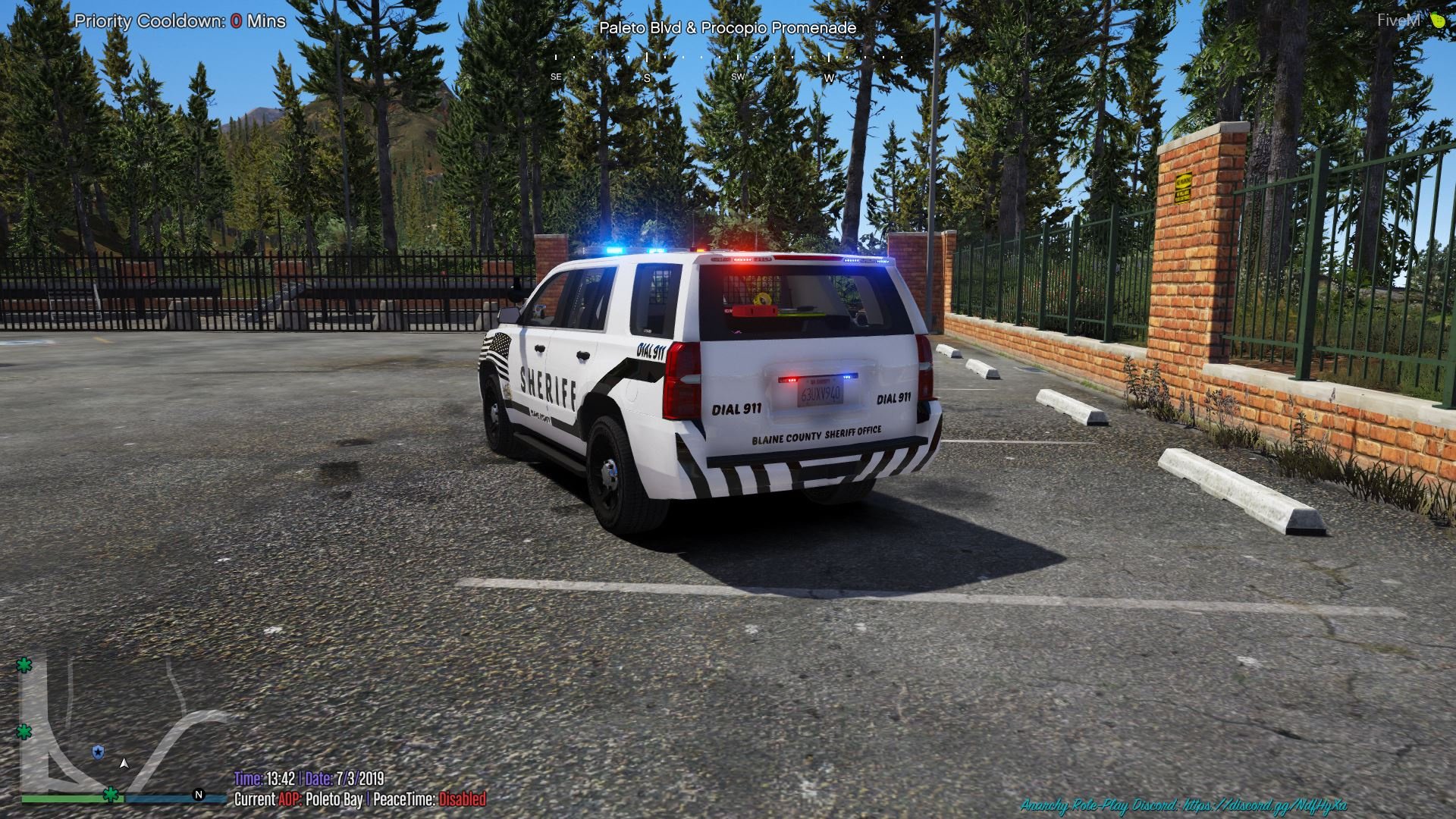Blaine County Sheriff's Office Bnw Small Skin Pack [non-els Cars][fivem 87A