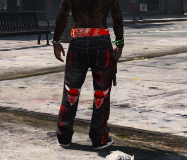 Bloods & Crips Pants for MP Male - GTA5-Mods.com