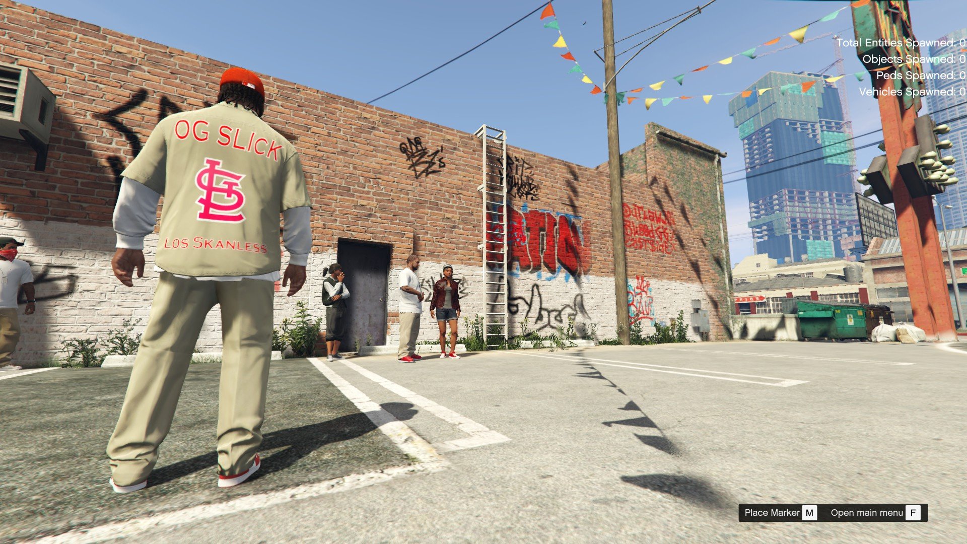 Bloods Hood Day - Gang Outfit for Franklin 