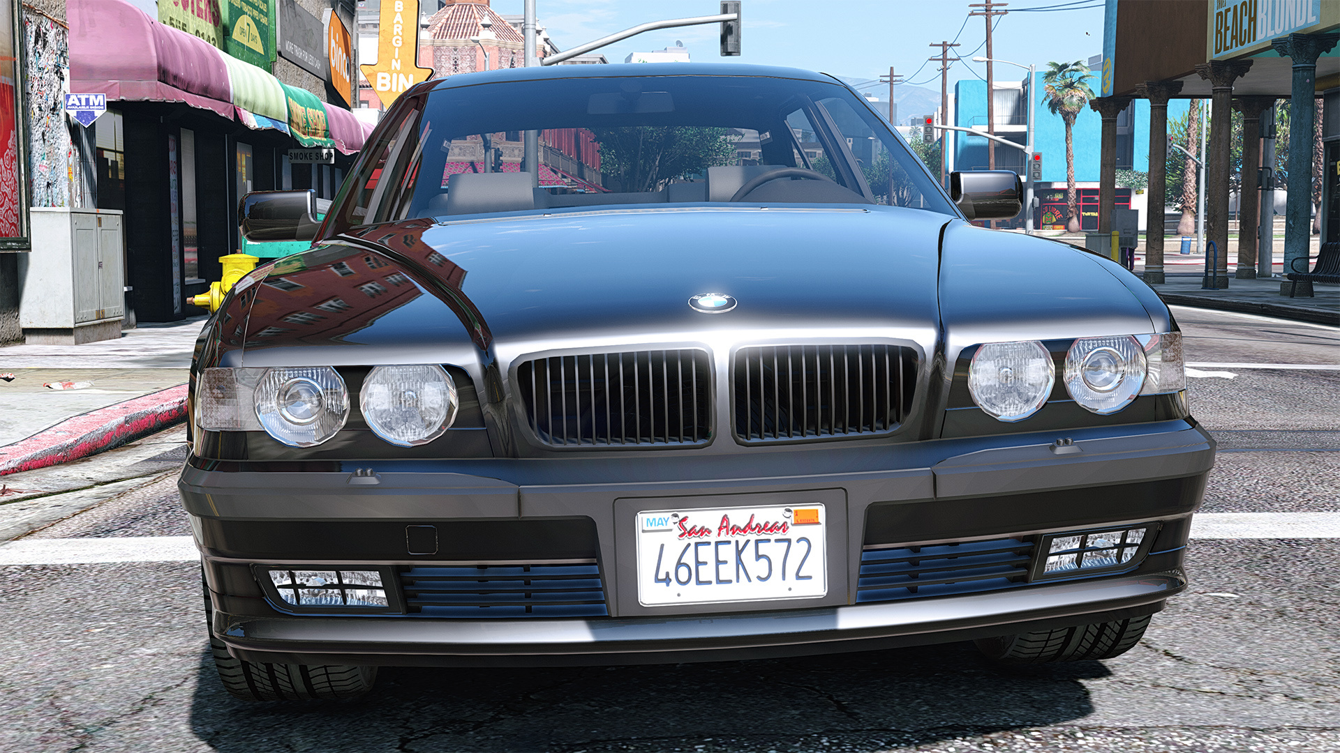 Bmw 740 для gta 5 фото 25