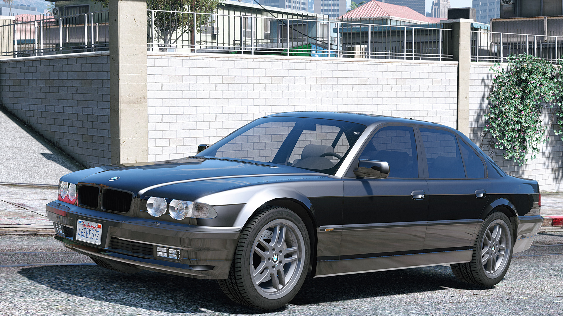 Bmw 740i e38 для gta 5 фото 62