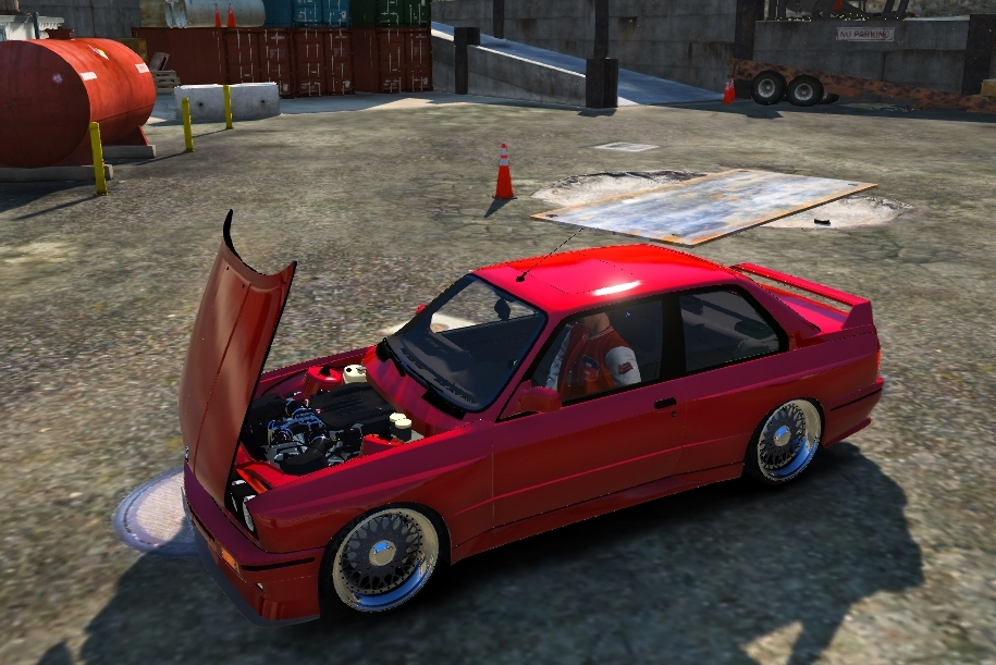 Bmw E30 M3 Addon Replace Detailed Engine Detailed