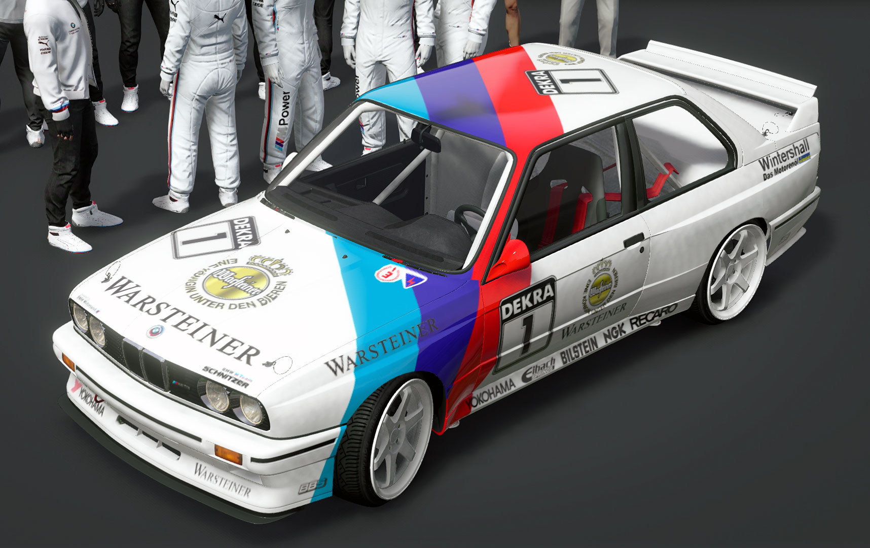 BMW M3 E30 DTM 1991 Real Textrue Livery Skin - GTA5-Mods.com