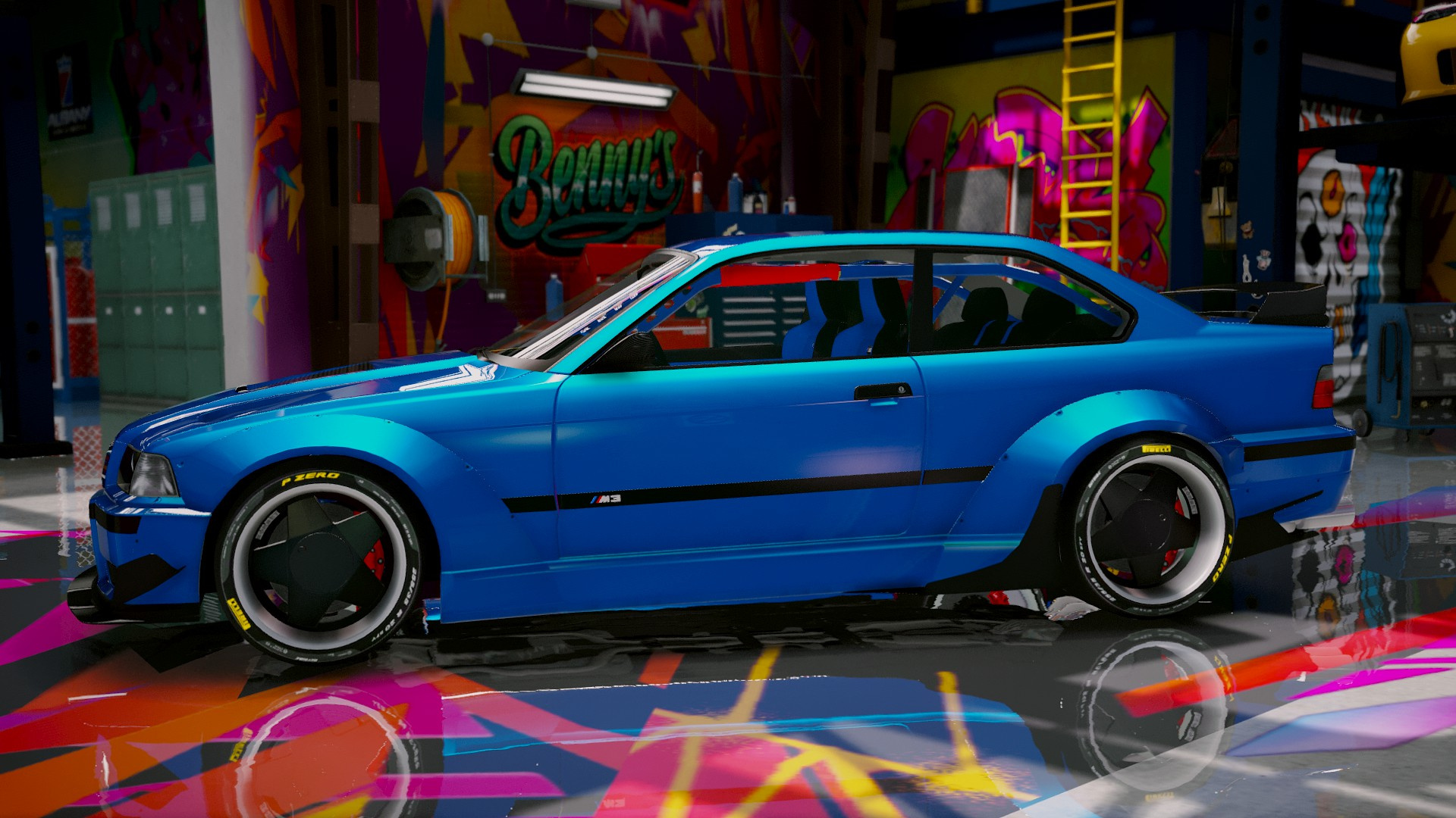 BMW M3 E36 Rocket Bunny Add-On  - GTA5-Mods.com