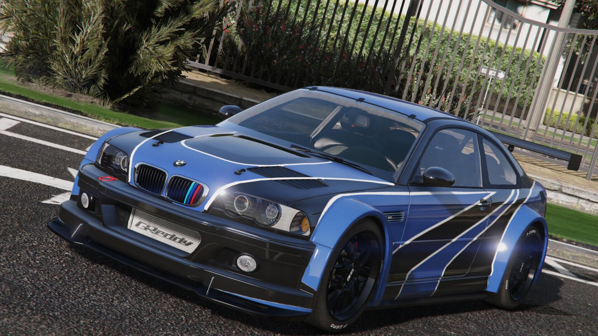 4000HP BMW E46 M3GTR at Need For Speed: Heat Nexus - Mods and