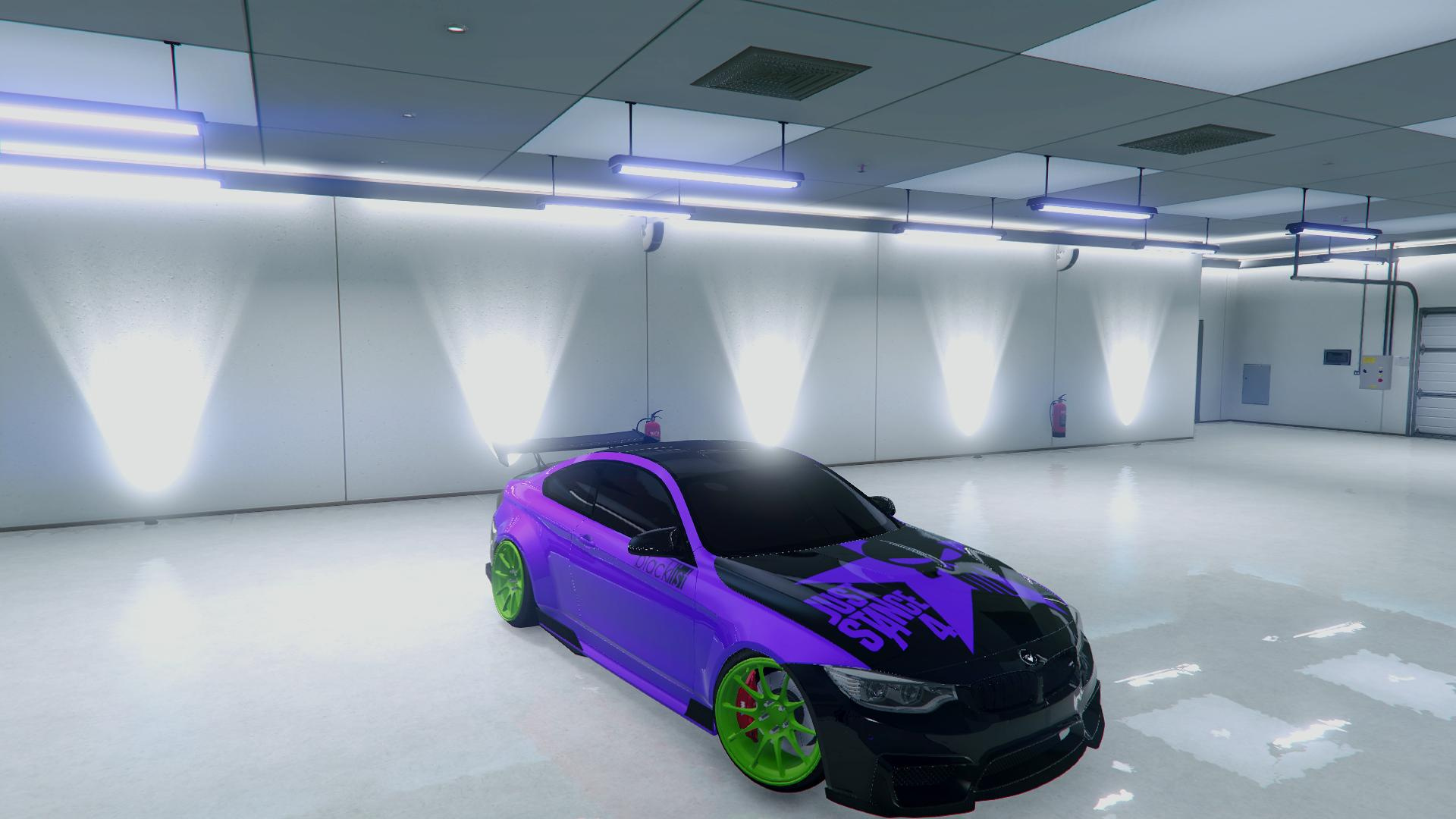 BMW M4 F82 street manga style livery - GTA5-Mods.com