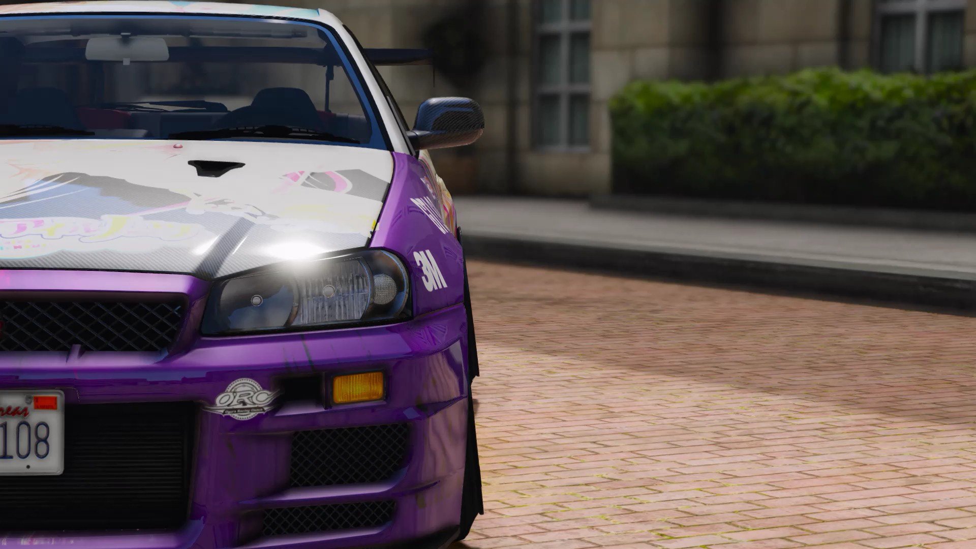 Itasha Bnr34 Skyline Gt R Yuzusoft 天色アイルノーツ Livery Gta5 Mods Com