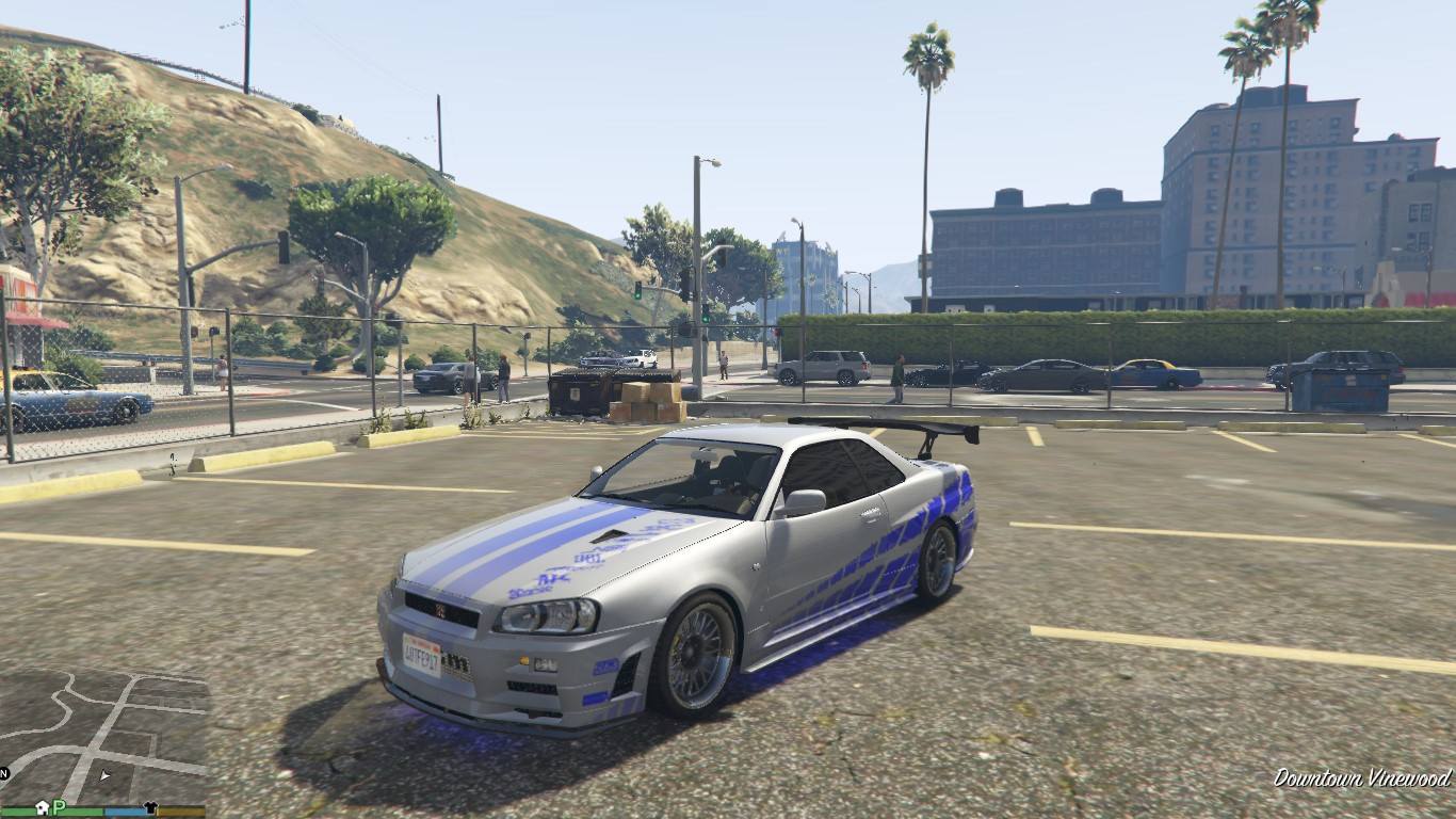 Nissan Skyline GTR R34 - GTA5-Mods.com