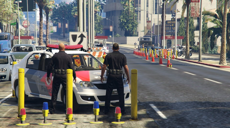 Blitz Policial no GTA San Andreas 