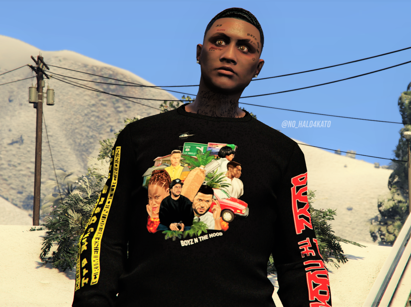 Boyz N The Hood Sweater For MP Male - GTA5-Mods.com