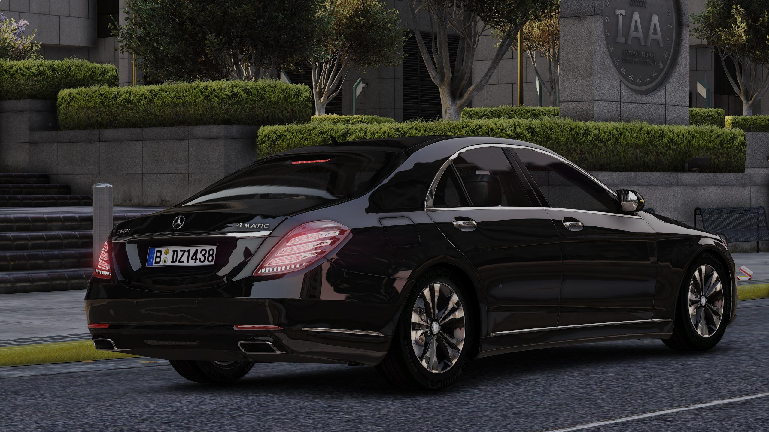 Mercedes s500 для гта 5 фото 13