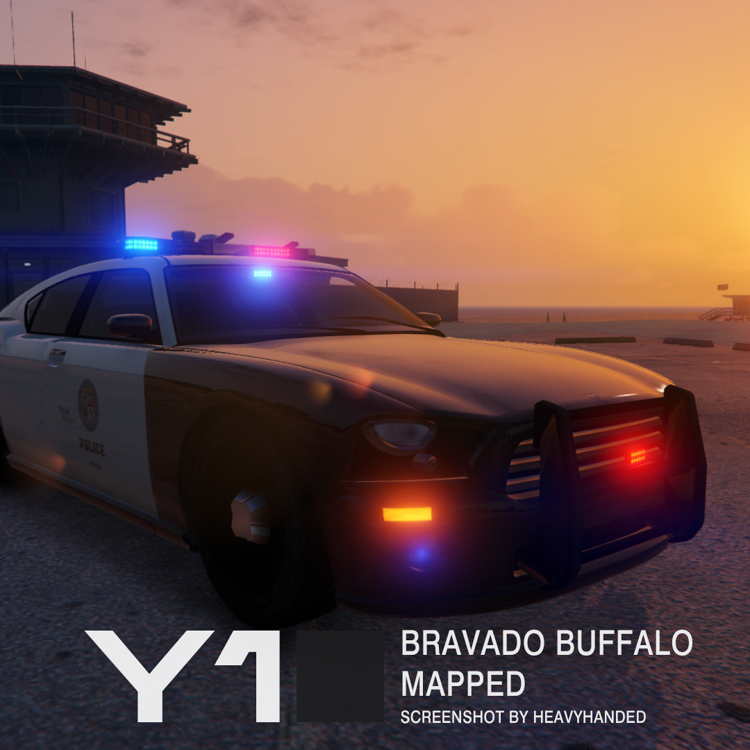 Police buffalo gta 5 замена фото 96