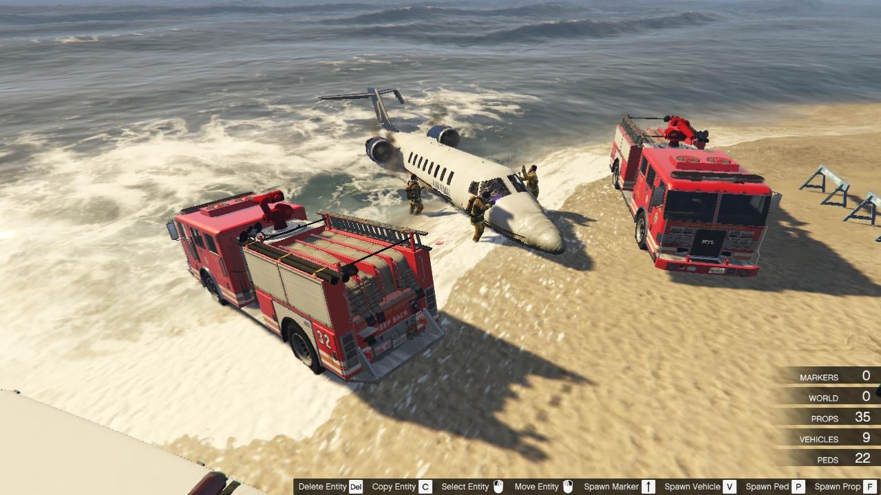 Breaking News - Shamal Crash - GTA5-Mods.com