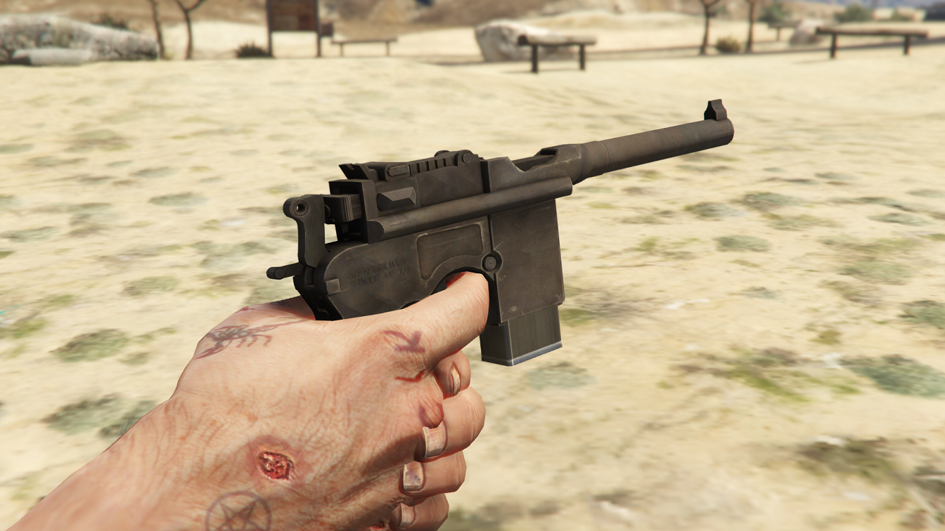 Bugged Update Pending Broomhandle Mauser C96 M712 Gta5 Mods Com