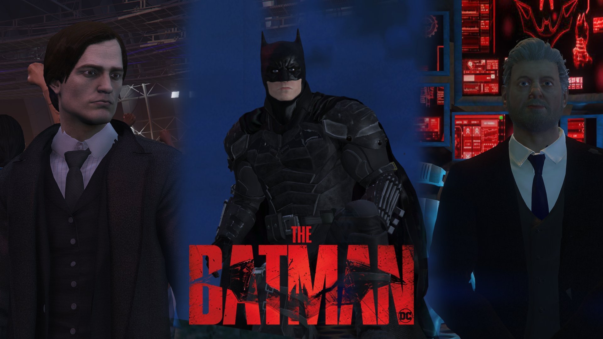 Bruce And Alfred The Batman 22 Set Addon Peds Gta5 Mods Com