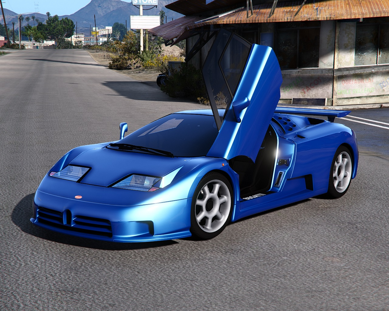 Bugatti super sport gta 5 фото 4