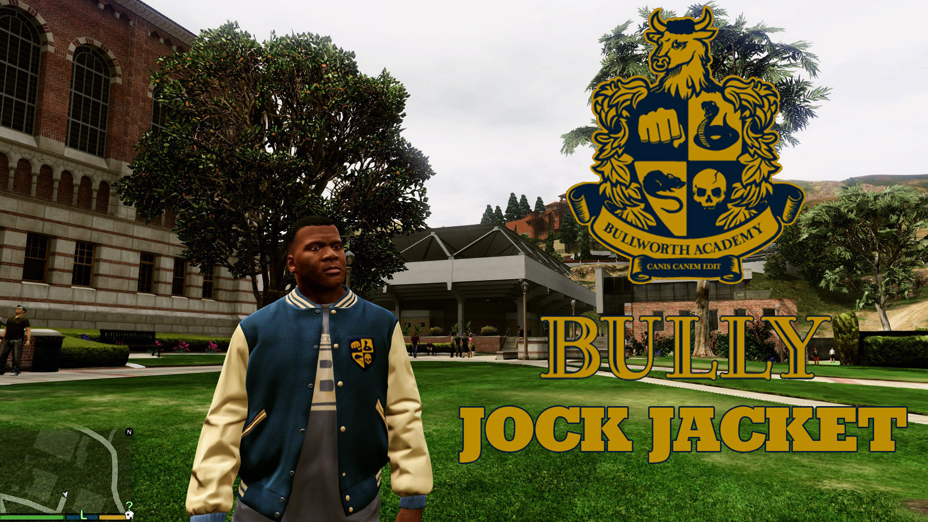 Bully Scholarship Jock Jacket  GTA5Mods.com