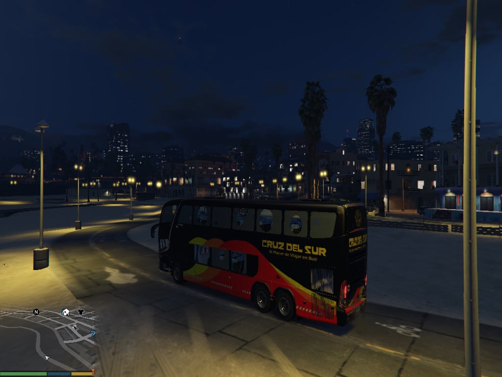 Bus Cruz del sur Peru - Sudamerica - GTA5-Mods.com