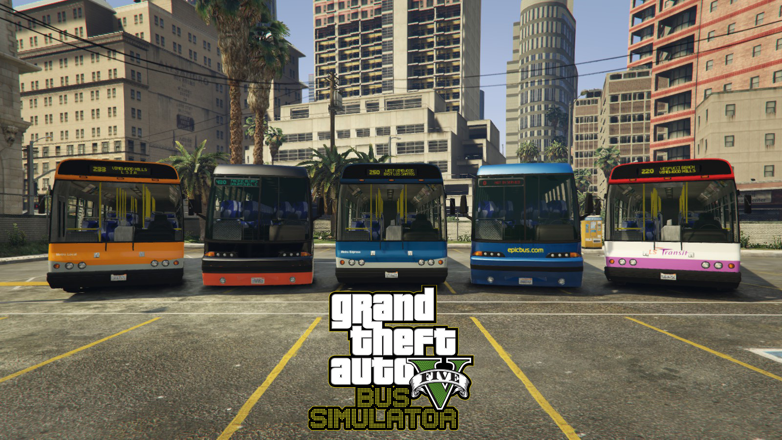 🚌 Bus Simulator V - GTA5-Mods.com