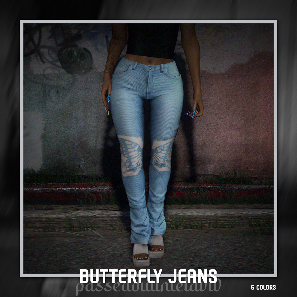 Resort informal resource Butterfly Jeans for MP Female - GTA5-Mods.com