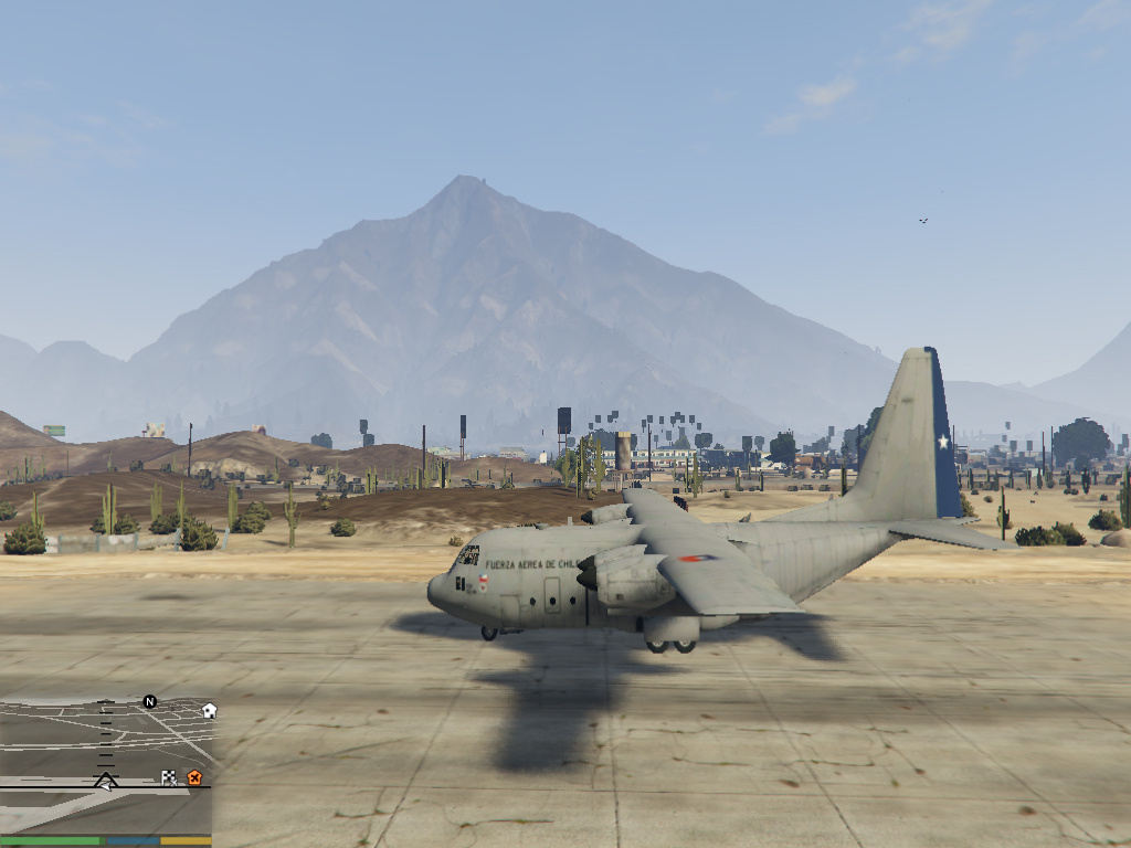 C-130 Hercules Chilean Air Force (FACH) - GTA5-Mods.com