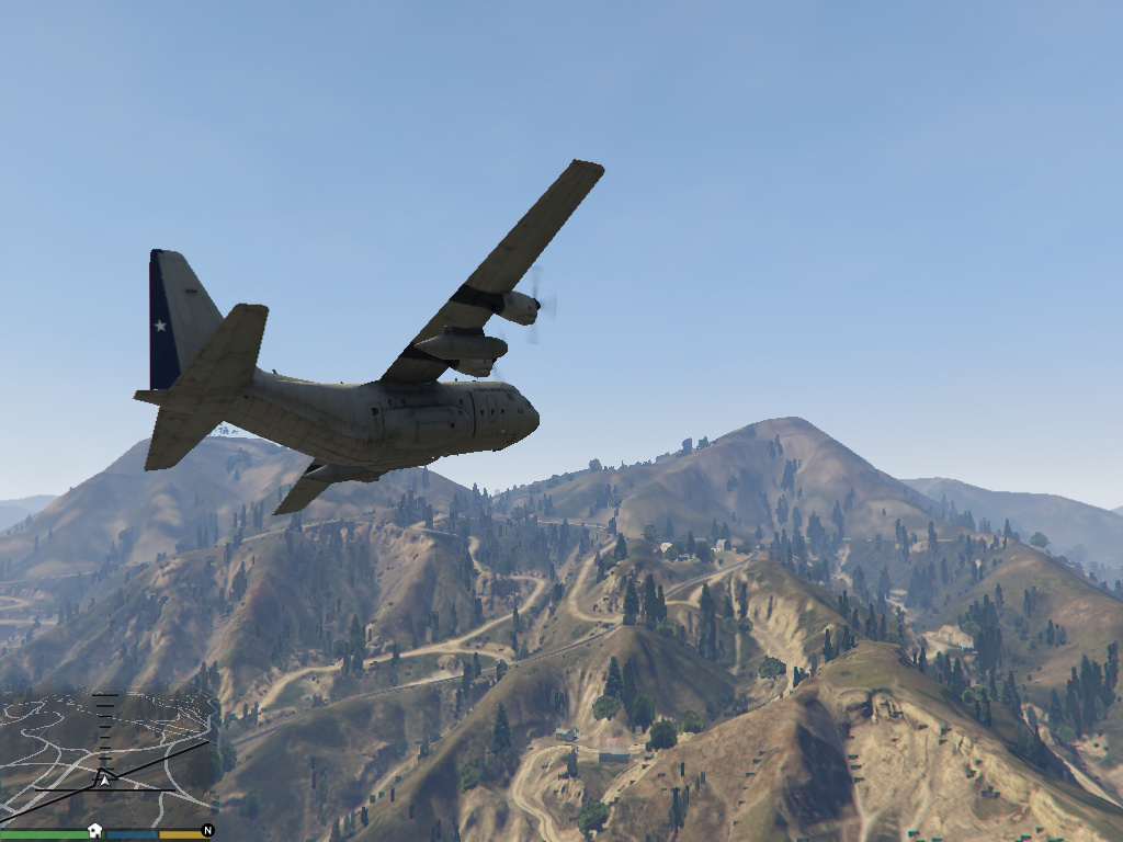 C-130 Hercules Chilean Air Force (FACH) - GTA5-Mods.com