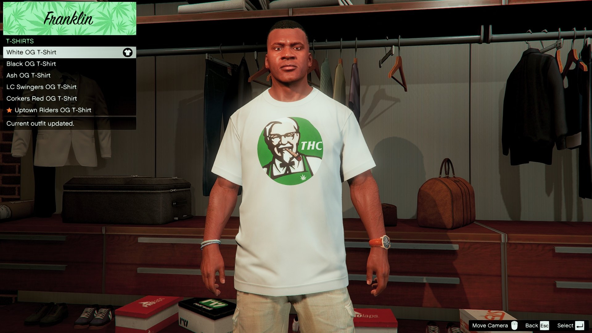 Cannabis T-Shirts for Franklin - GTA5-Mods.com