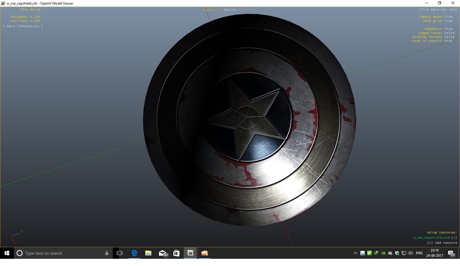 Marvel Captain America Shield 4k Gta5 Mods Com