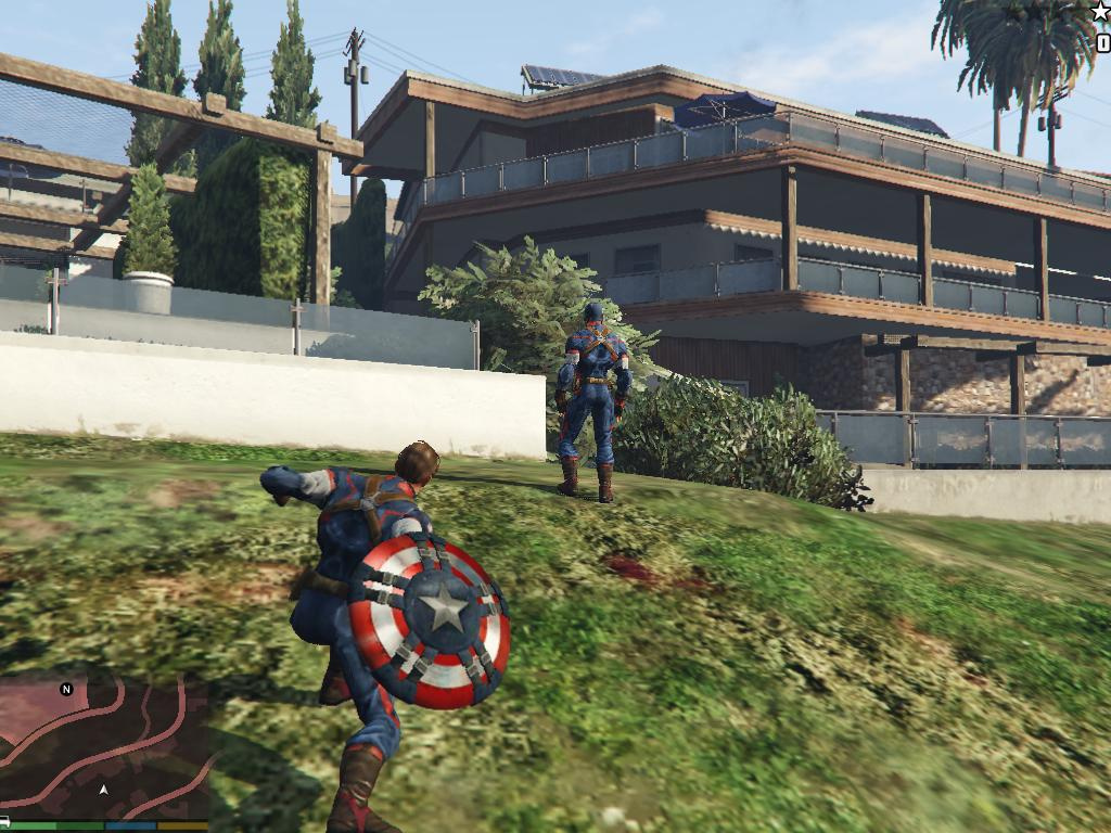 Captain America (Age Of Ultron) [Add-On Ped] - GTA5-Mods.com