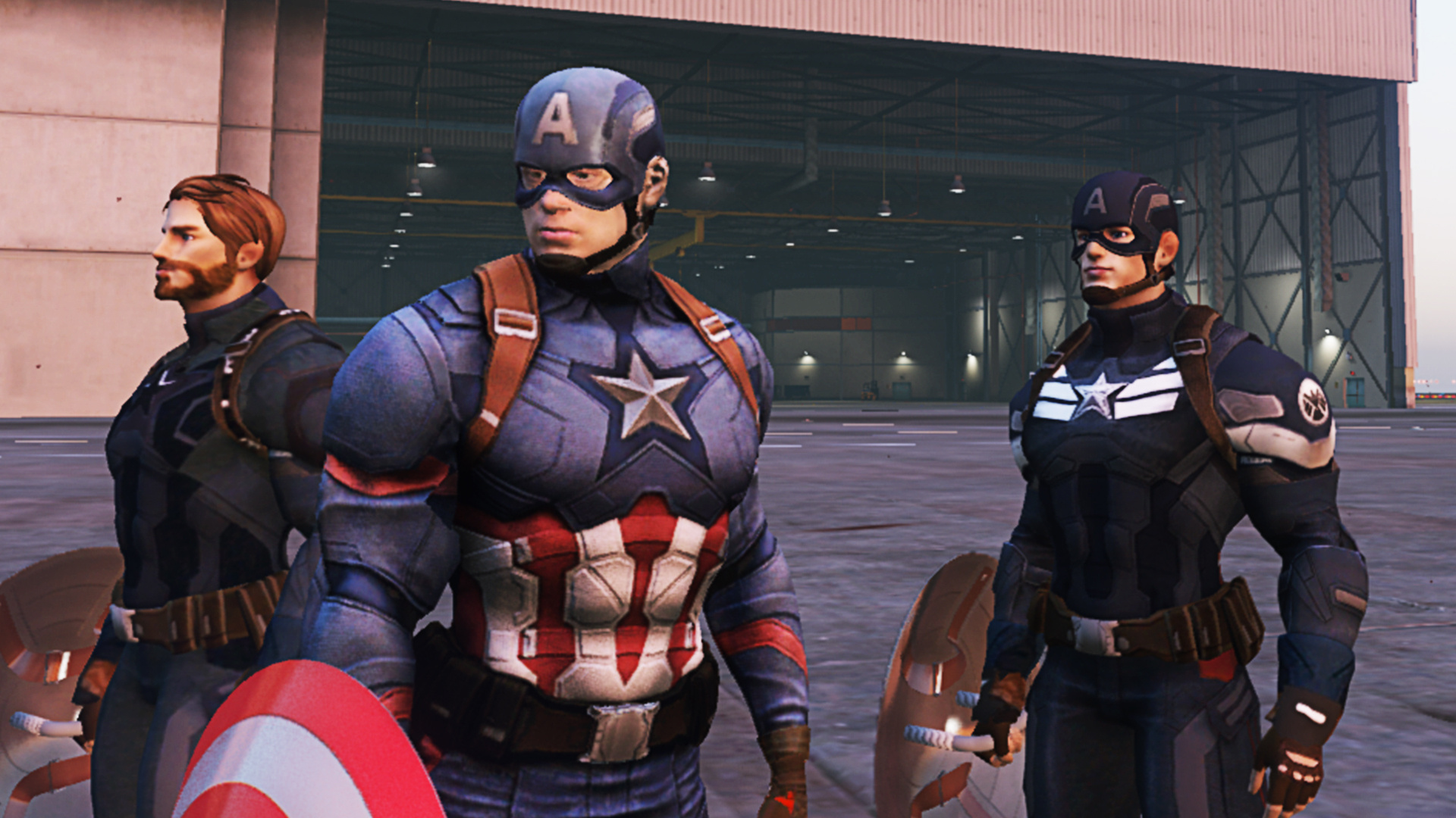 Captain America (Civil War & Winter Soldier) 